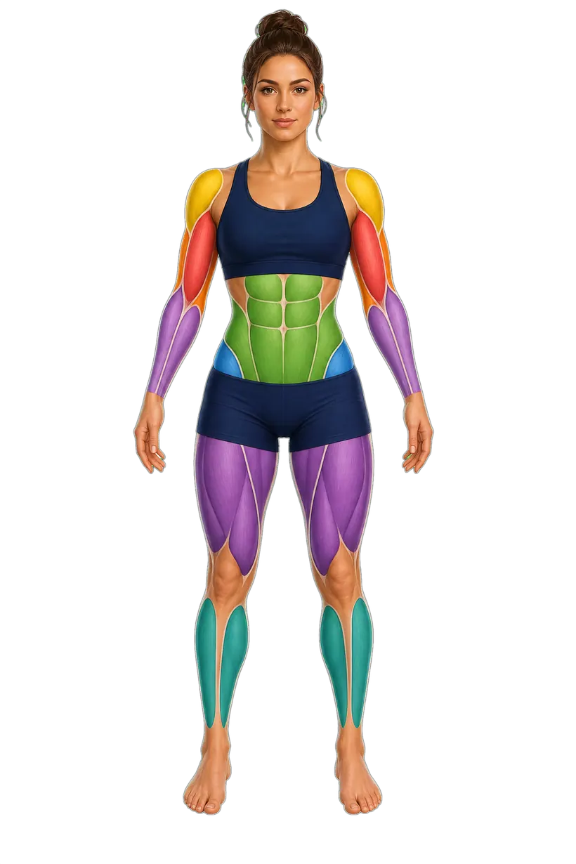 Anatomia femminile fronte